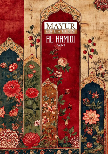 Al Hamidi Vol 1 Mayur Creation Cotton Karachi Salwar Suits Manufacturer Gujarat
