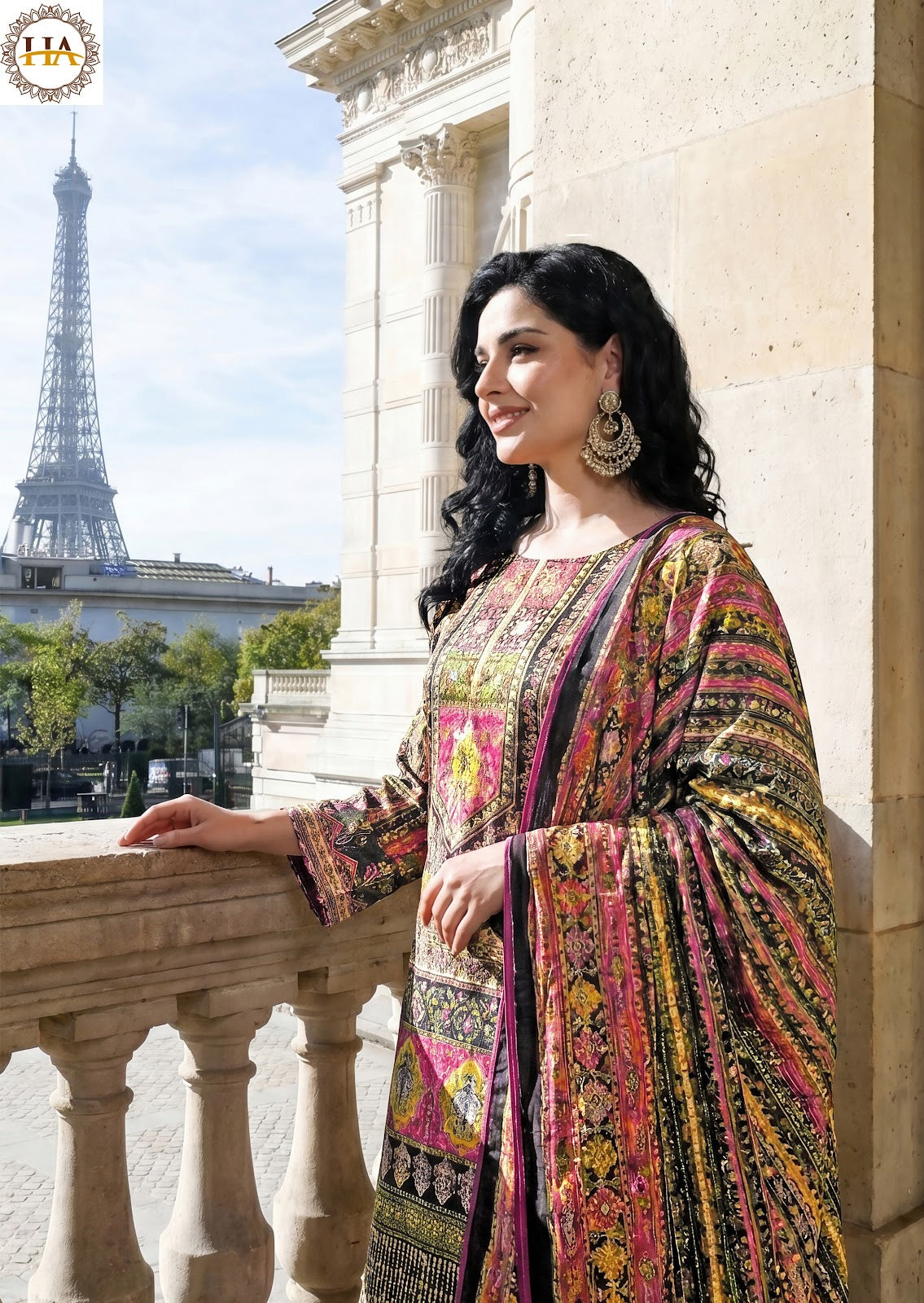 Al Hussain Harshit Fashion Pure Zam Karachi Salwar Suits Wholesaler Ahmedabad