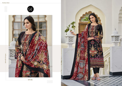 Al Marina Vol 3 Belliza Designer Studio Cotton Karachi Salwar Suits Exporter
