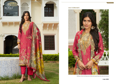 Alankar Rupali Pure Muslin Pant Style Suits Exporter