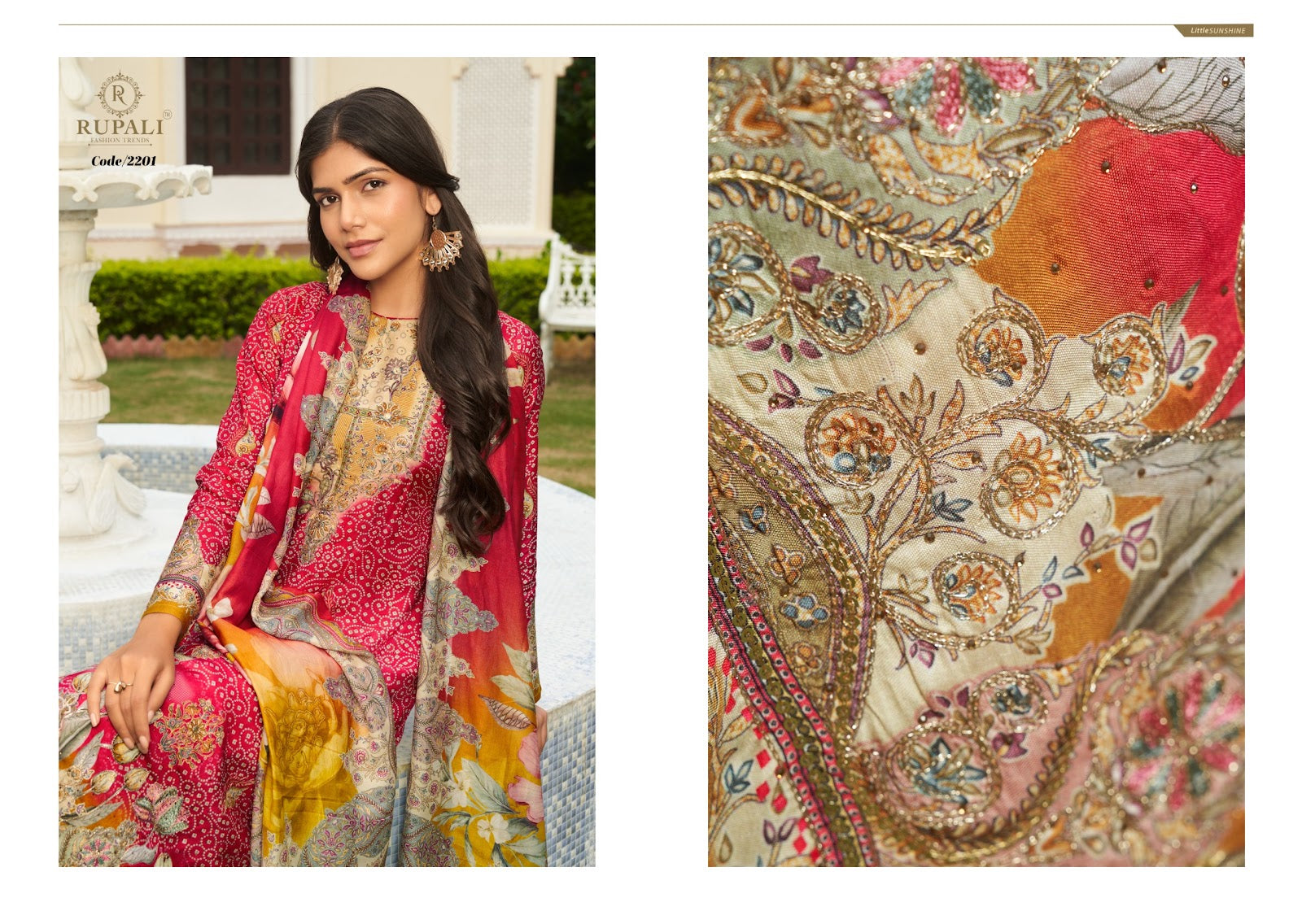 Alankar Rupali Pure Muslin Pant Style Suits Exporter