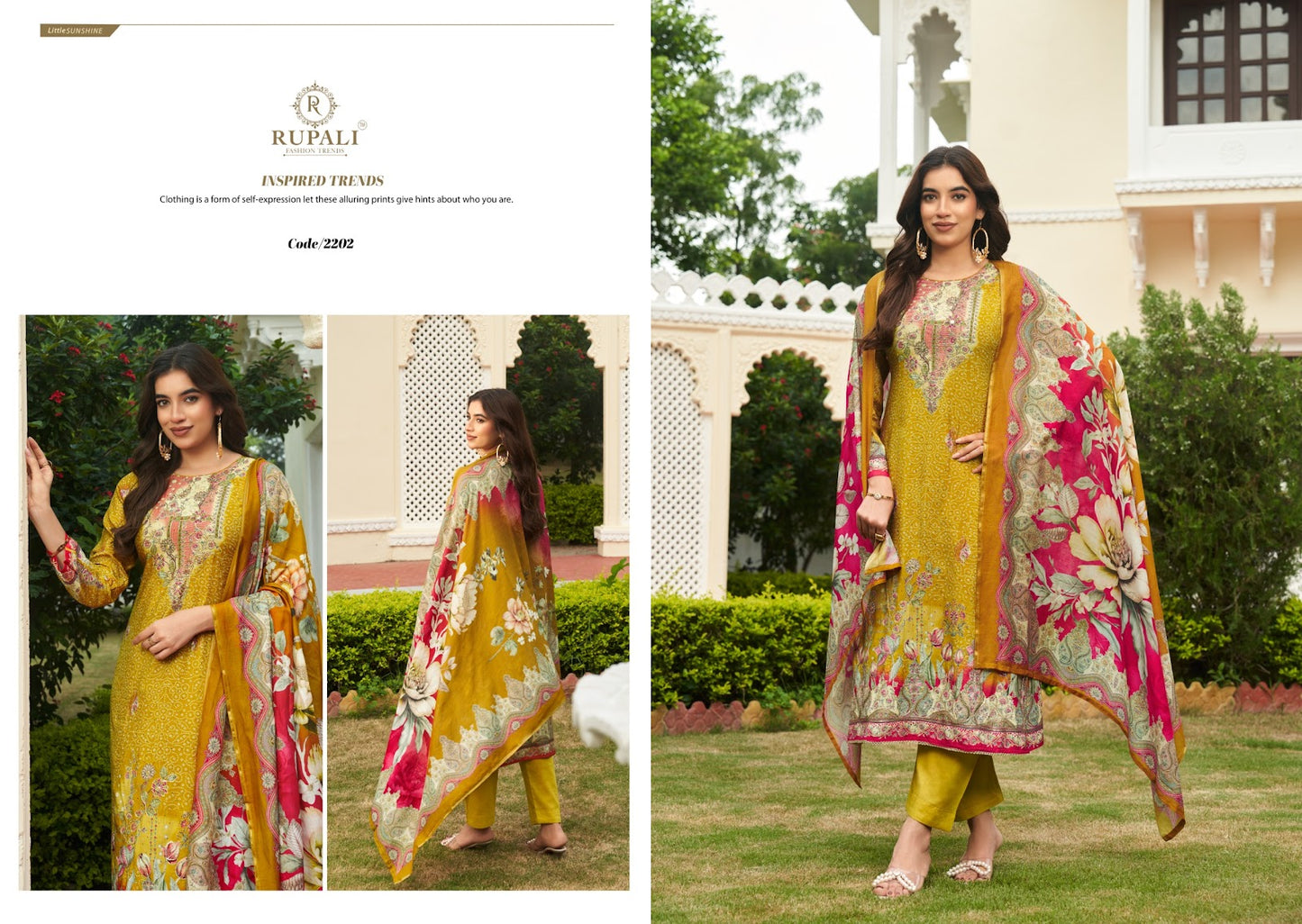 Alankar Rupali Pure Muslin Pant Style Suits Exporter