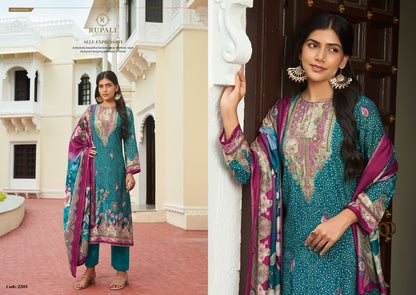Alankar Rupali Pure Muslin Pant Style Suits Exporter