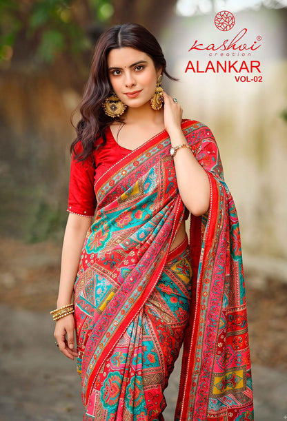 Alankar Vol 2 Kashvi Creation Silk Sarees Exporter