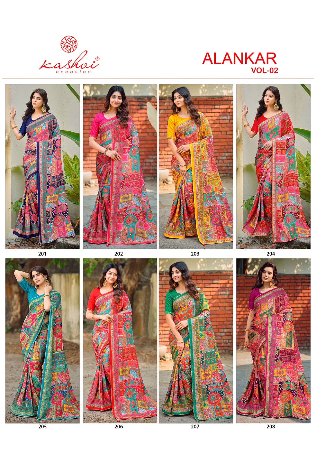 Alankar Vol 2 Kashvi Creation Silk Sarees Exporter