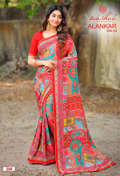 Alankar Vol 2 Kashvi Creation Silk Sarees Exporter
