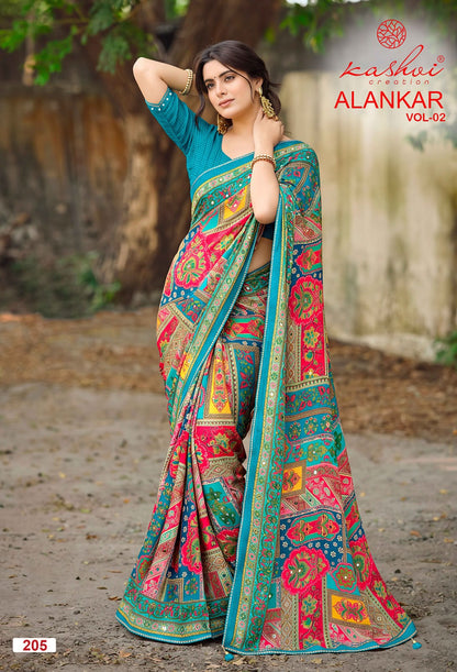 Alankar Vol 2 Kashvi Creation Silk Sarees Exporter