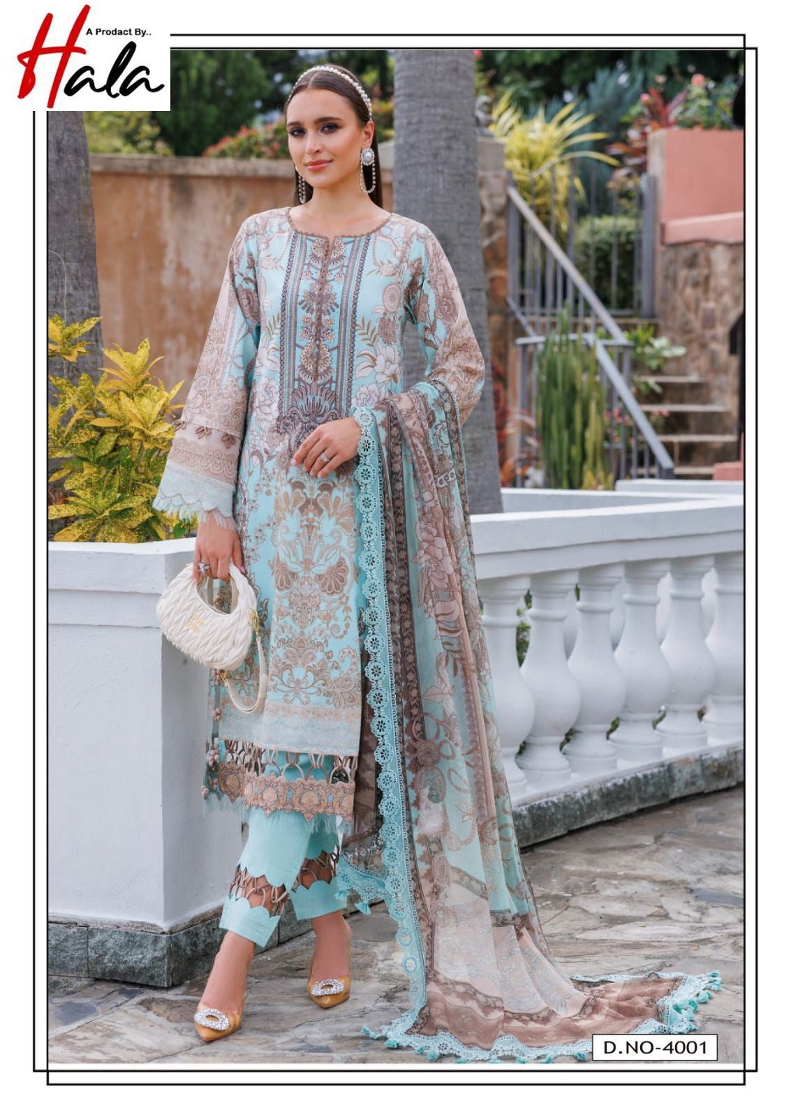 Alara Vol 4 Luxury Heavy Cotton Collection Hala Karachi Salwar Suits Wholesaler