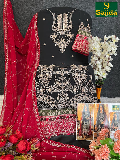 Alaya Vol 2 Sajida Georgette Pakistani Salwar Suits Wholesaler Gujarat