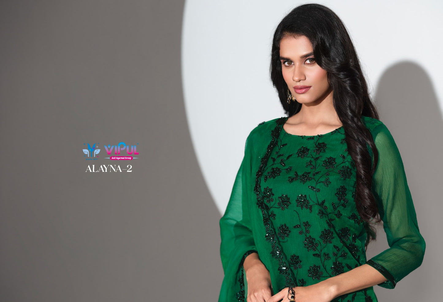 Alayna Vol 2 Vipul Chiffon Pant Style Suits Wholesaler India