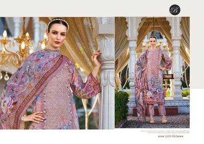 Albeli Belliza Designer Studio Jam Cotton Karachi Salwar Suits Manufacturer Ahmedabad