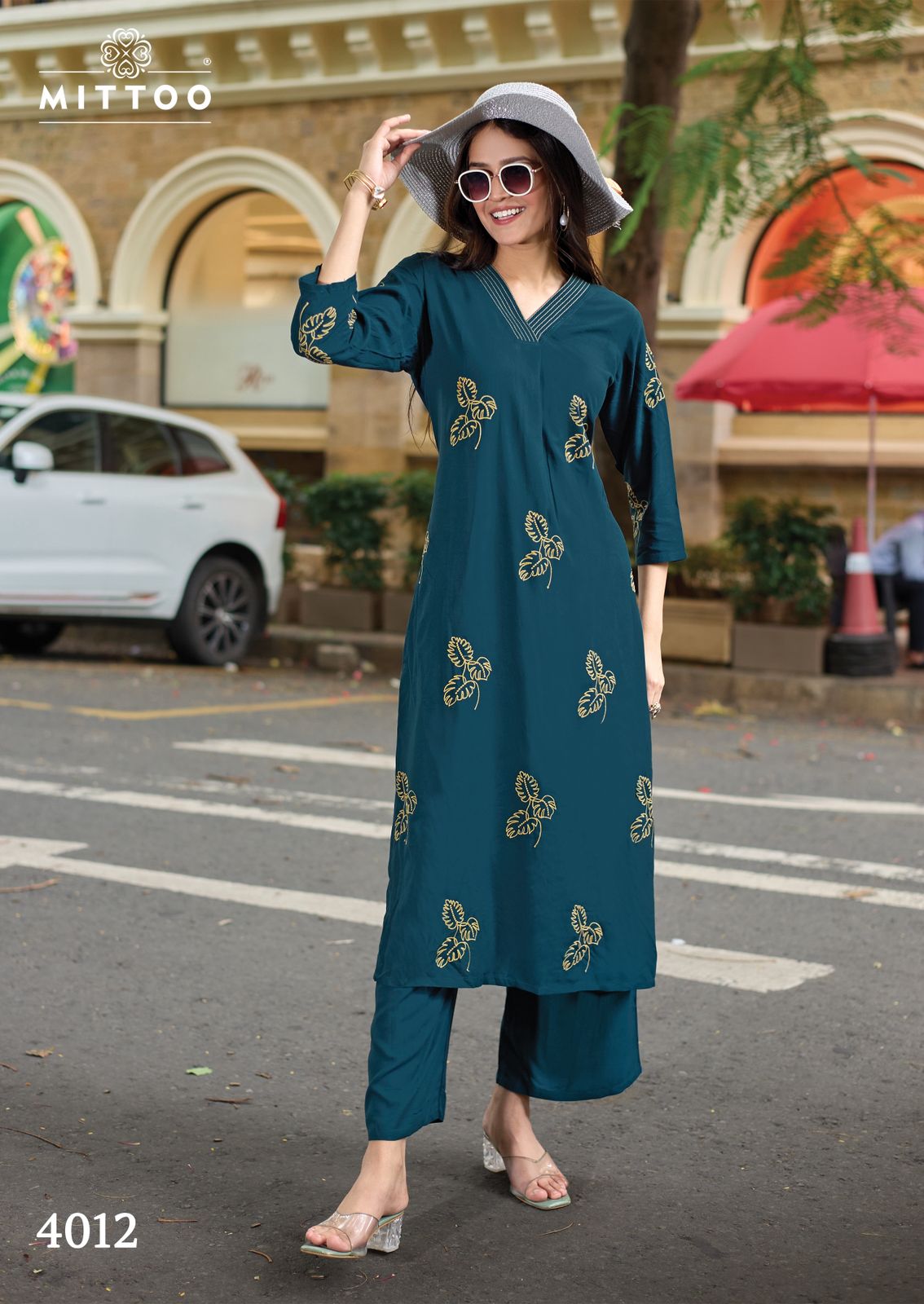Albella Vol 2 Mittoo Heavy Rayon Kurti Plazzo Set Wholesale Rate