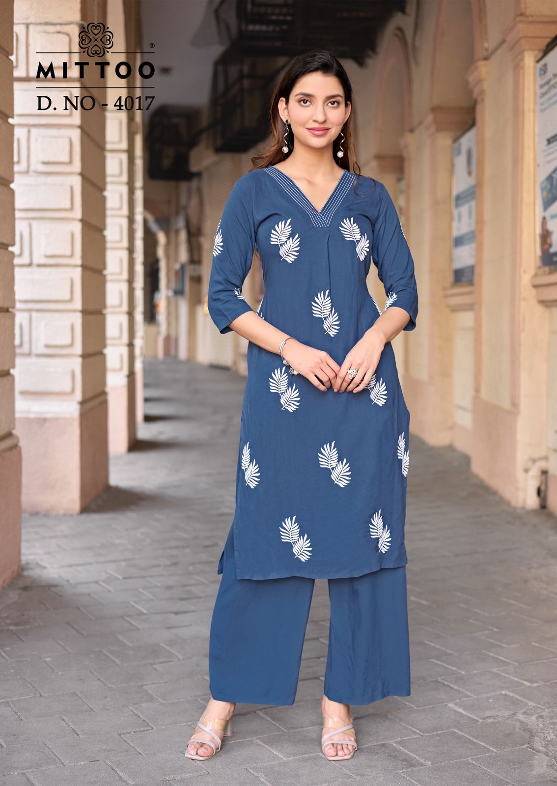 Albella Vol 3 Mittoo Heavy Rayon Kurti Plazzo Set Wholesale