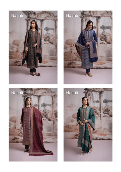 Aleem Naariti Pashmina Suits Wholesaler