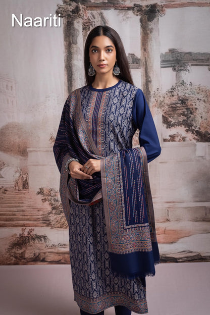 Aleem Naariti Pashmina Suits Wholesaler