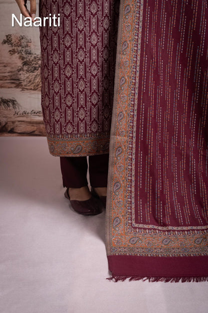 Aleem Naariti Pashmina Suits Wholesaler