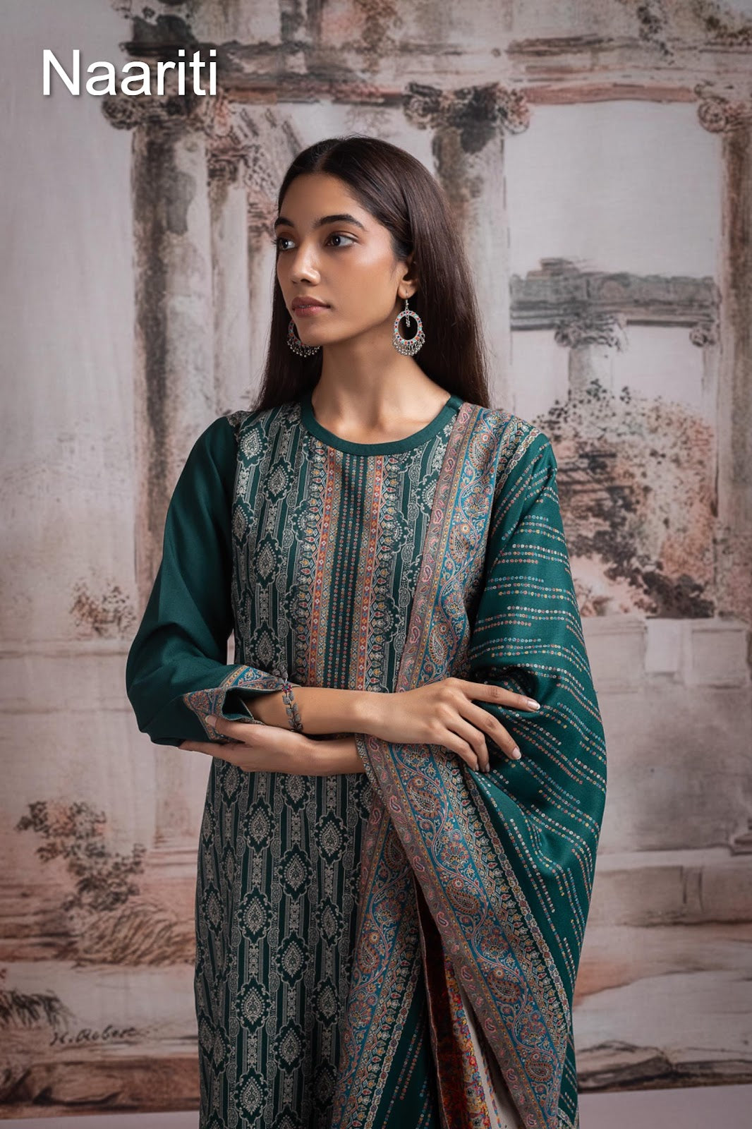 Aleem Naariti Pashmina Suits Wholesaler