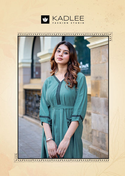 Aleena Kadlee Viscose Weaving One Piece Supplier