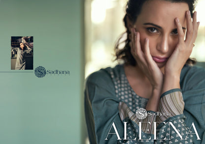 Aleena Sadhana Muslin Silk Pant Style Suits Wholesaler India