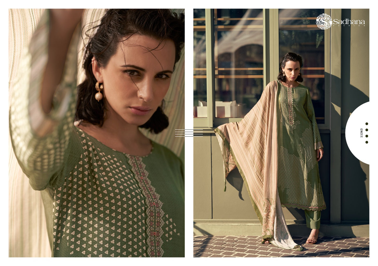 Aleena Sadhana Muslin Silk Pant Style Suits Wholesaler India