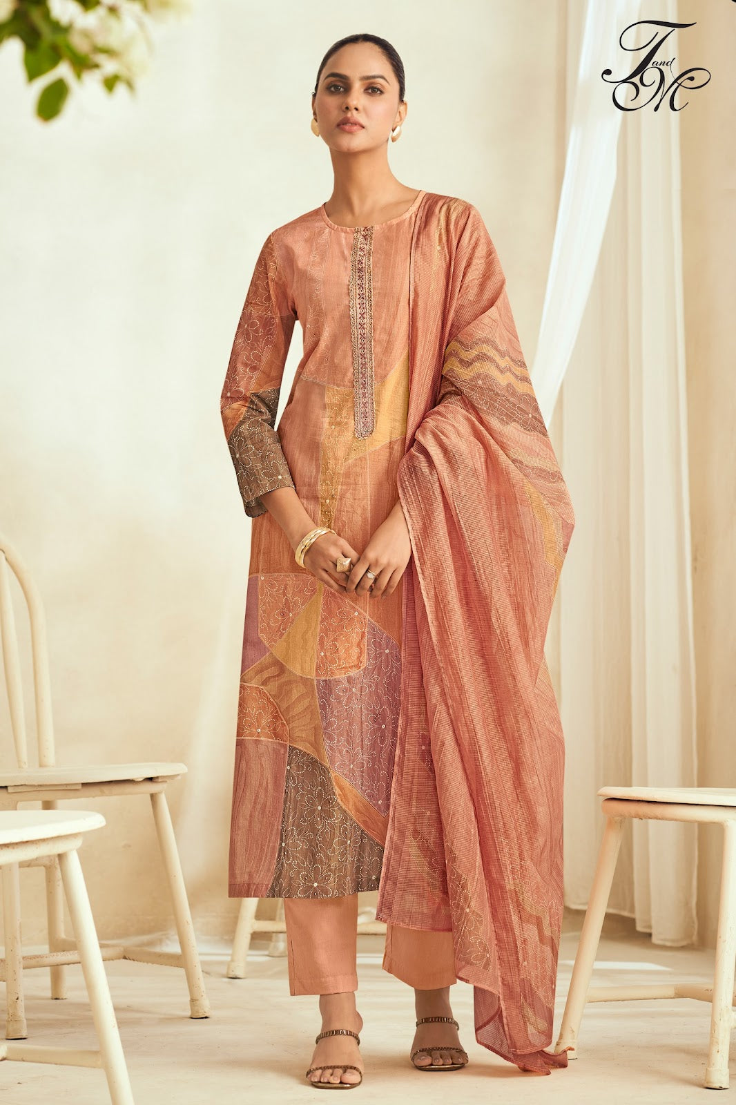 Aleena Sahiba Pure Cotton Pant Style Suits Manufacturer Ahmedabad