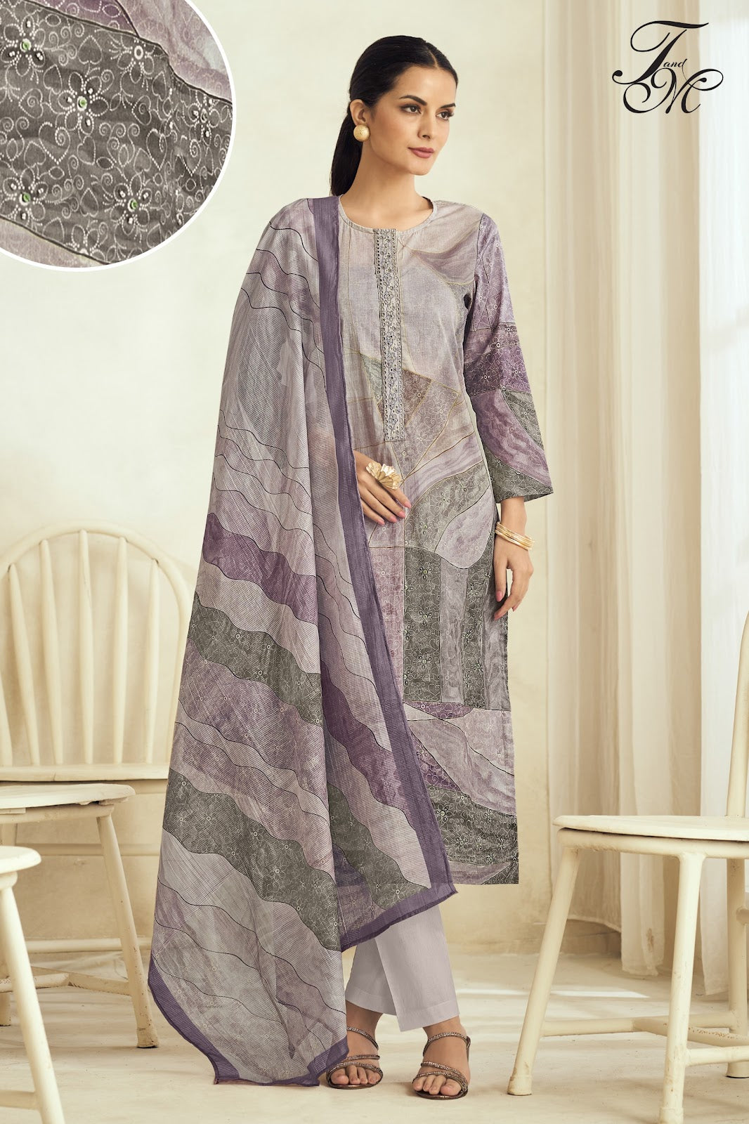 Aleena Sahiba Pure Cotton Pant Style Suits Manufacturer Ahmedabad