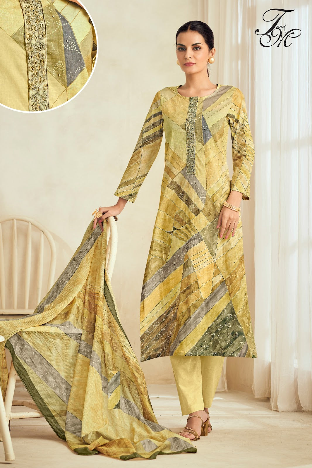 Aleena Sahiba Pure Cotton Pant Style Suits Manufacturer Ahmedabad