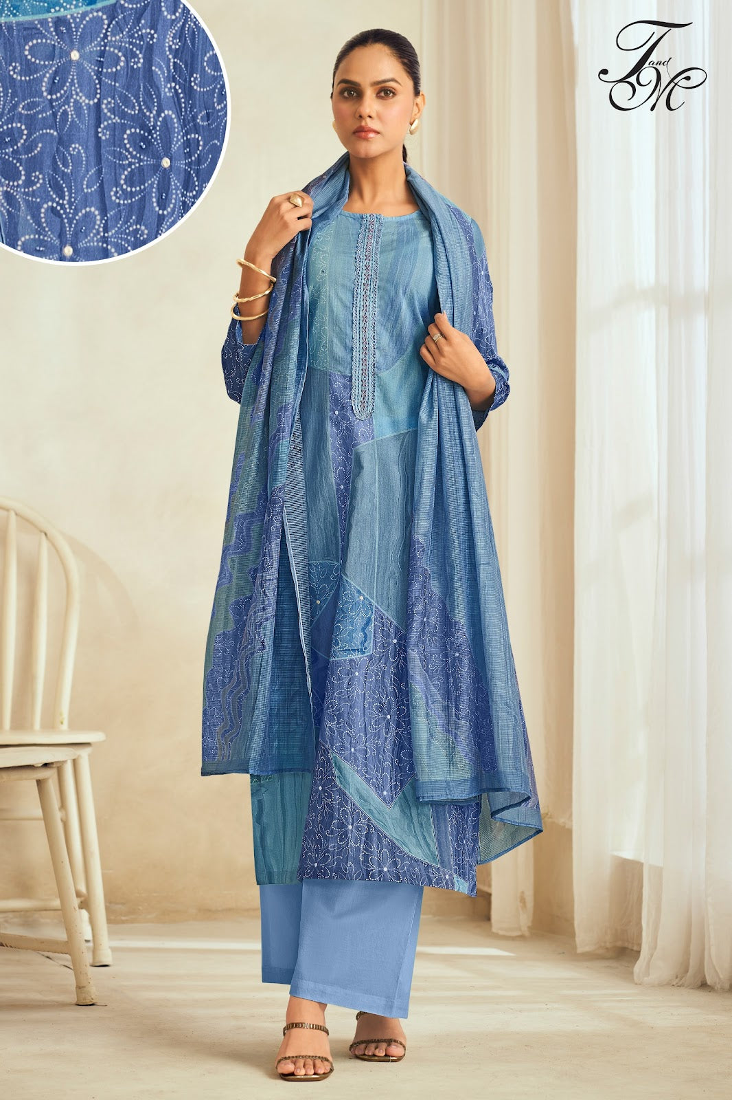 Aleena Sahiba Pure Cotton Pant Style Suits Manufacturer Ahmedabad