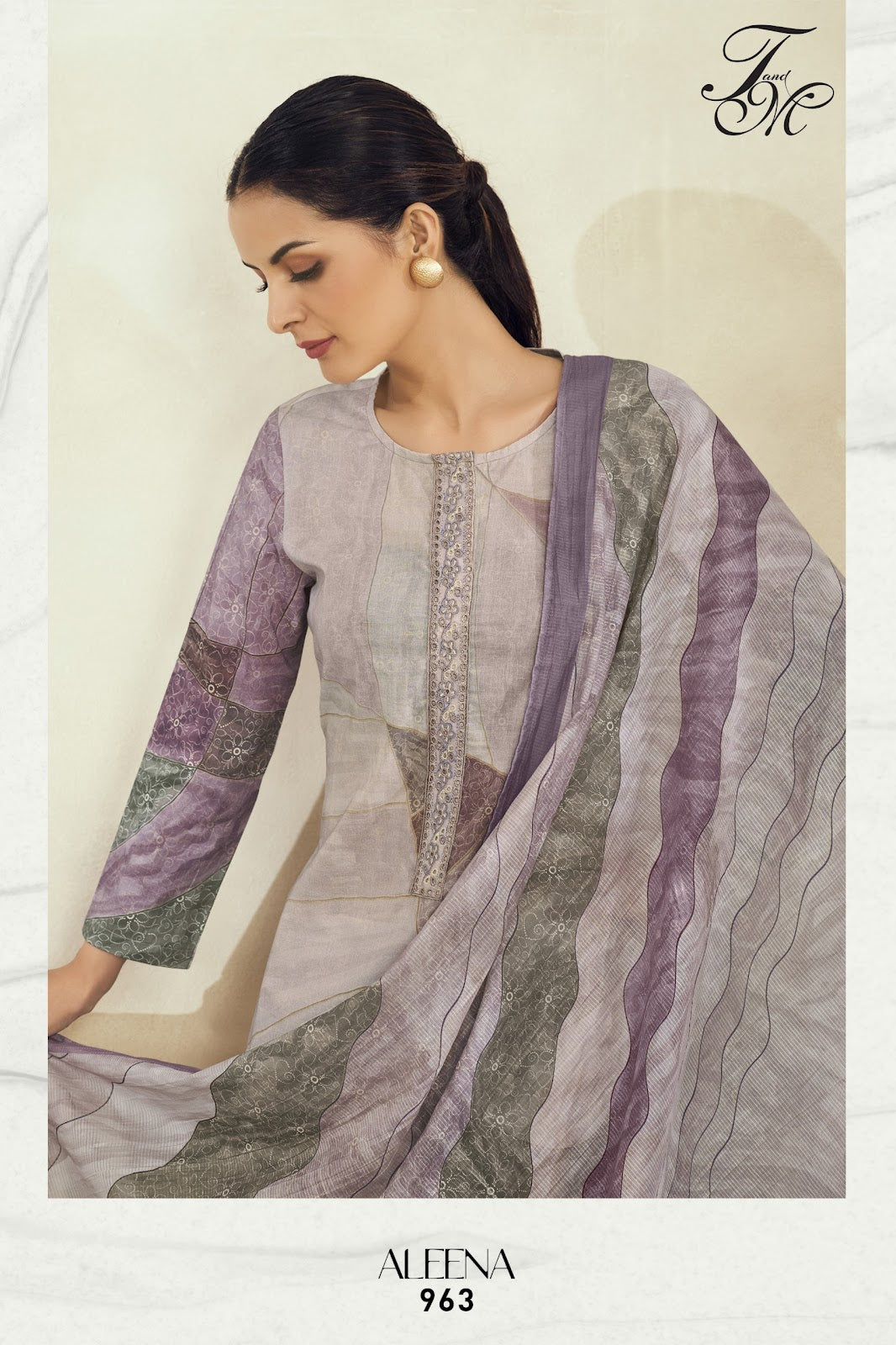 Aleena Sahiba Pure Cotton Pant Style Suits Manufacturer Ahmedabad