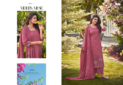 Aleena Simar Lawn Cotton Pant Style Suits Wholesaler Ahmedabad