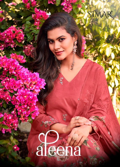 Aleena Simar Lawn Cotton Pant Style Suits Wholesaler Ahmedabad