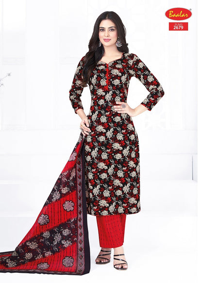 Aleena Vol 26 Baalar Cotton Dress Material Manufacturer Gujarat