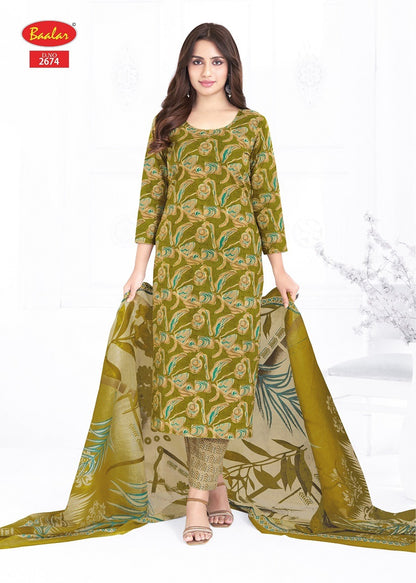 Aleena Vol 26 Baalar Cotton Dress Material Manufacturer Gujarat