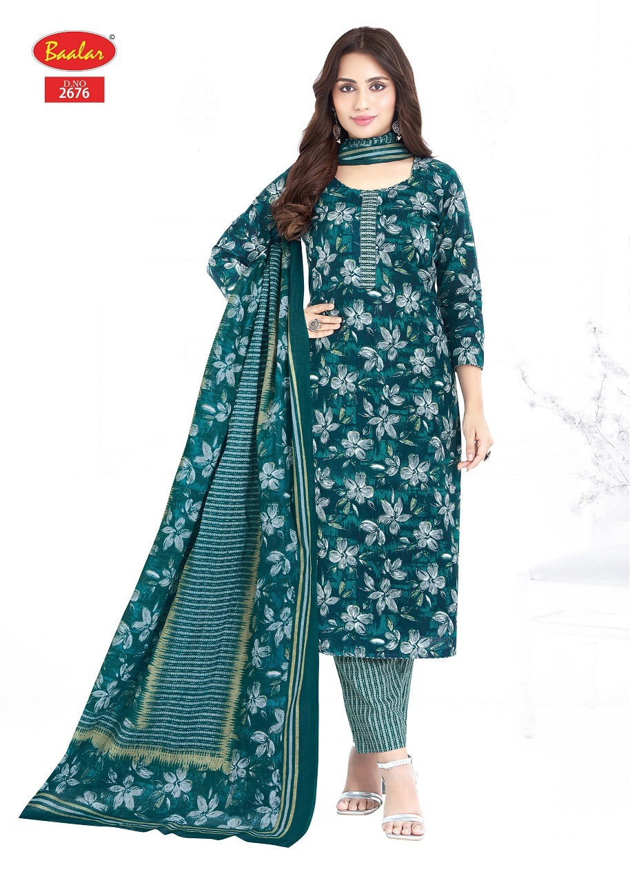 Aleena Vol 26 Baalar Cotton Dress Material Manufacturer Gujarat