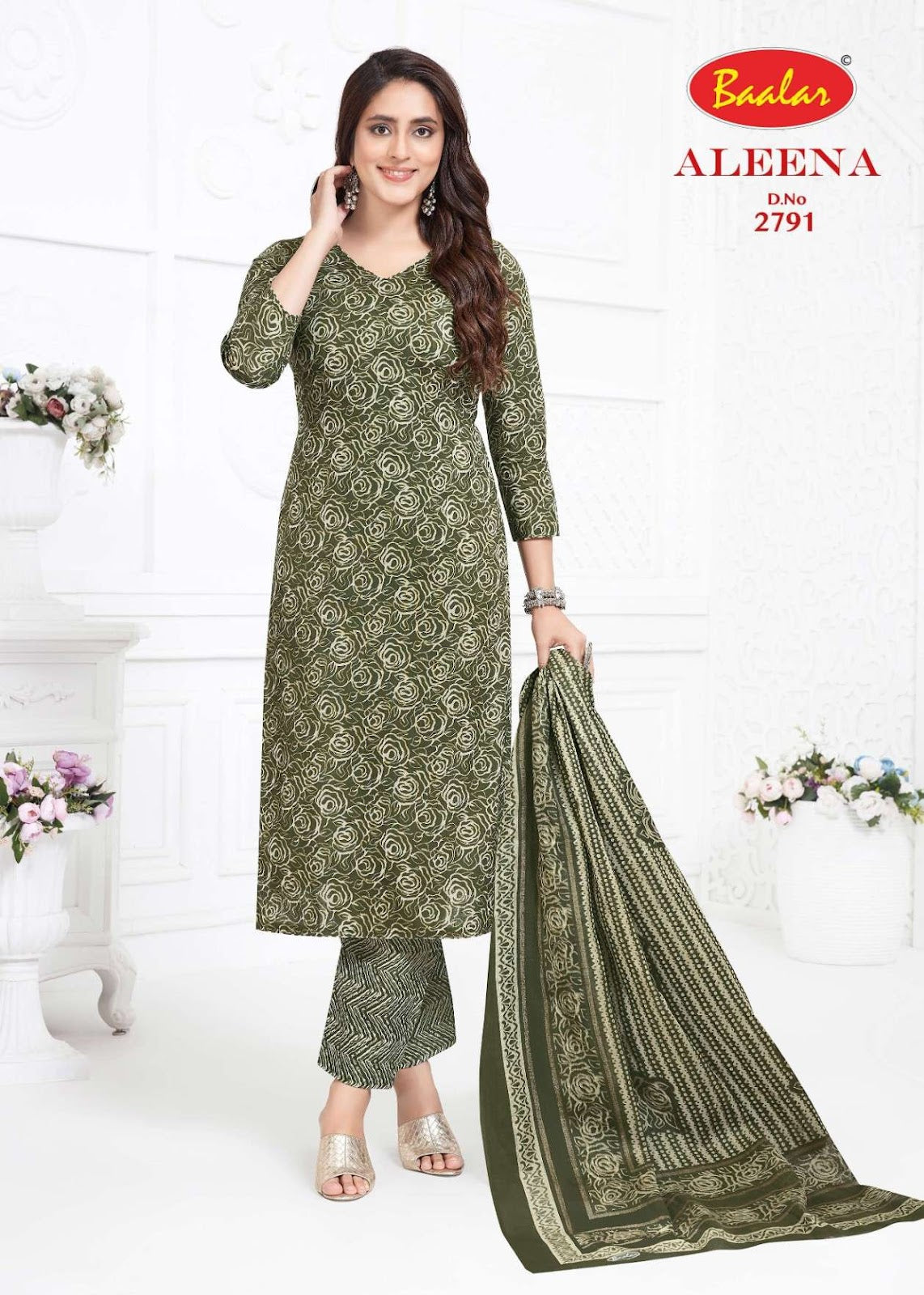 Aleena Vol 27 Baalar Cotton Dress Material Manufacturer India