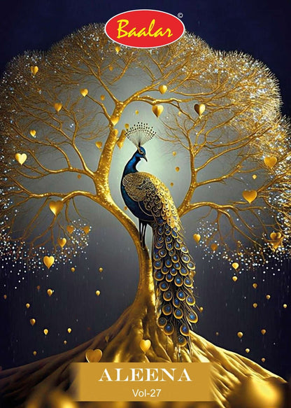 Aleena Vol 27 Baalar Cotton Dress Material Manufacturer India