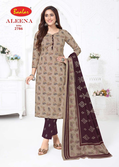 Aleena Vol 27 Baalar Cotton Dress Material Manufacturer India