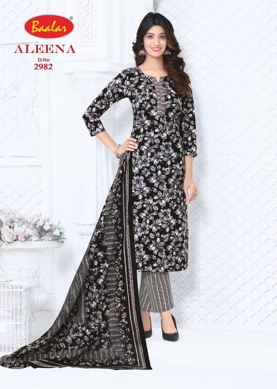 Aleena Vol 29 Baalar Cotton Dress Material Supplier