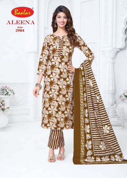 Aleena Vol 29 Baalar Cotton Dress Material Supplier