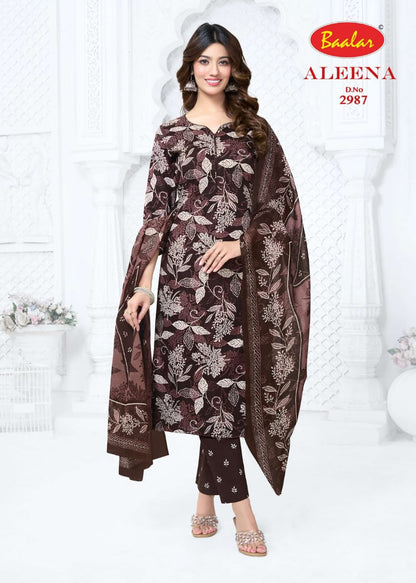 Aleena Vol 29 Baalar Cotton Dress Material Supplier