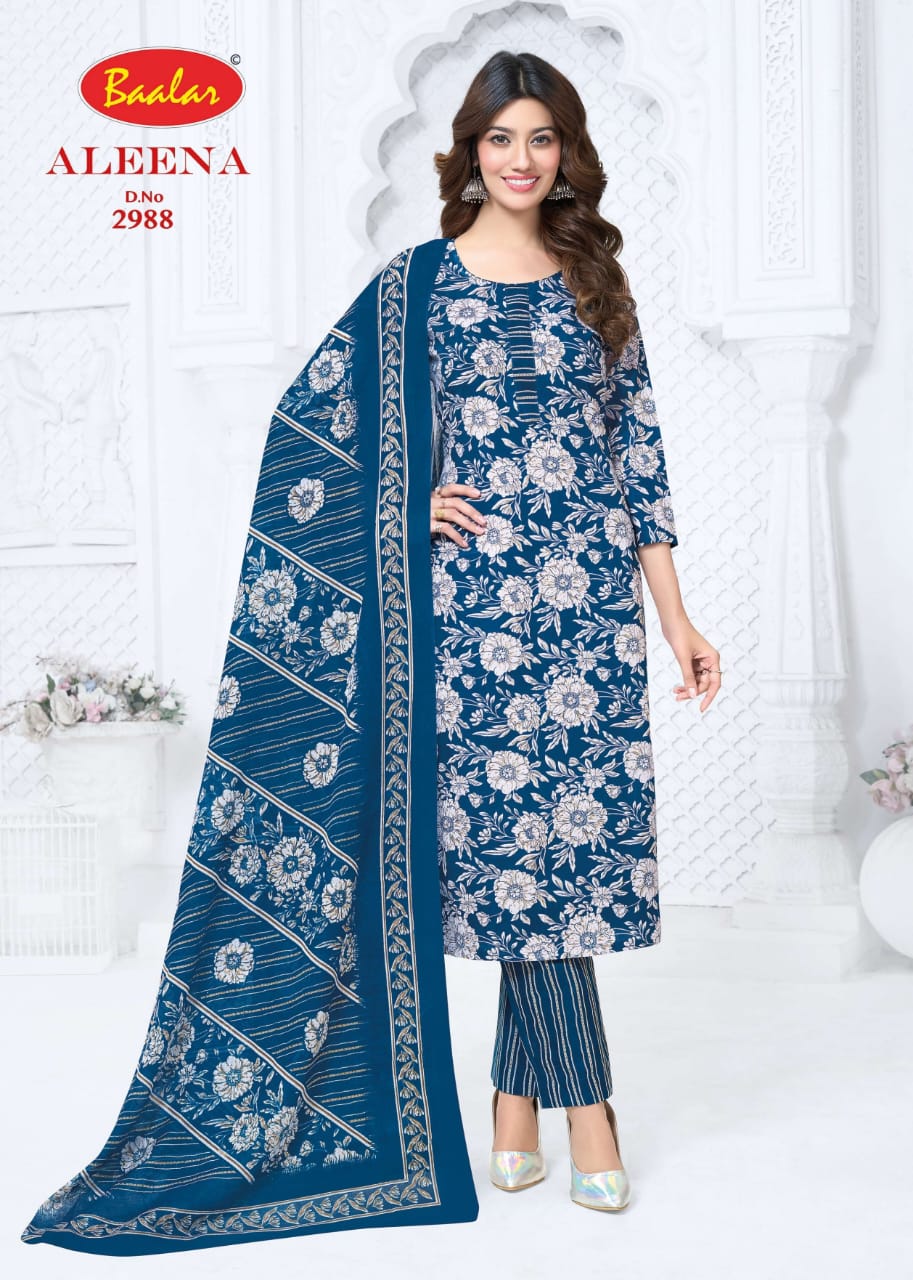 Aleena Vol 29 Baalar Cotton Dress Material Supplier