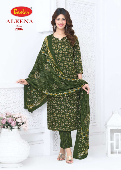 Aleena Vol 29 Baalar Cotton Dress Material Supplier