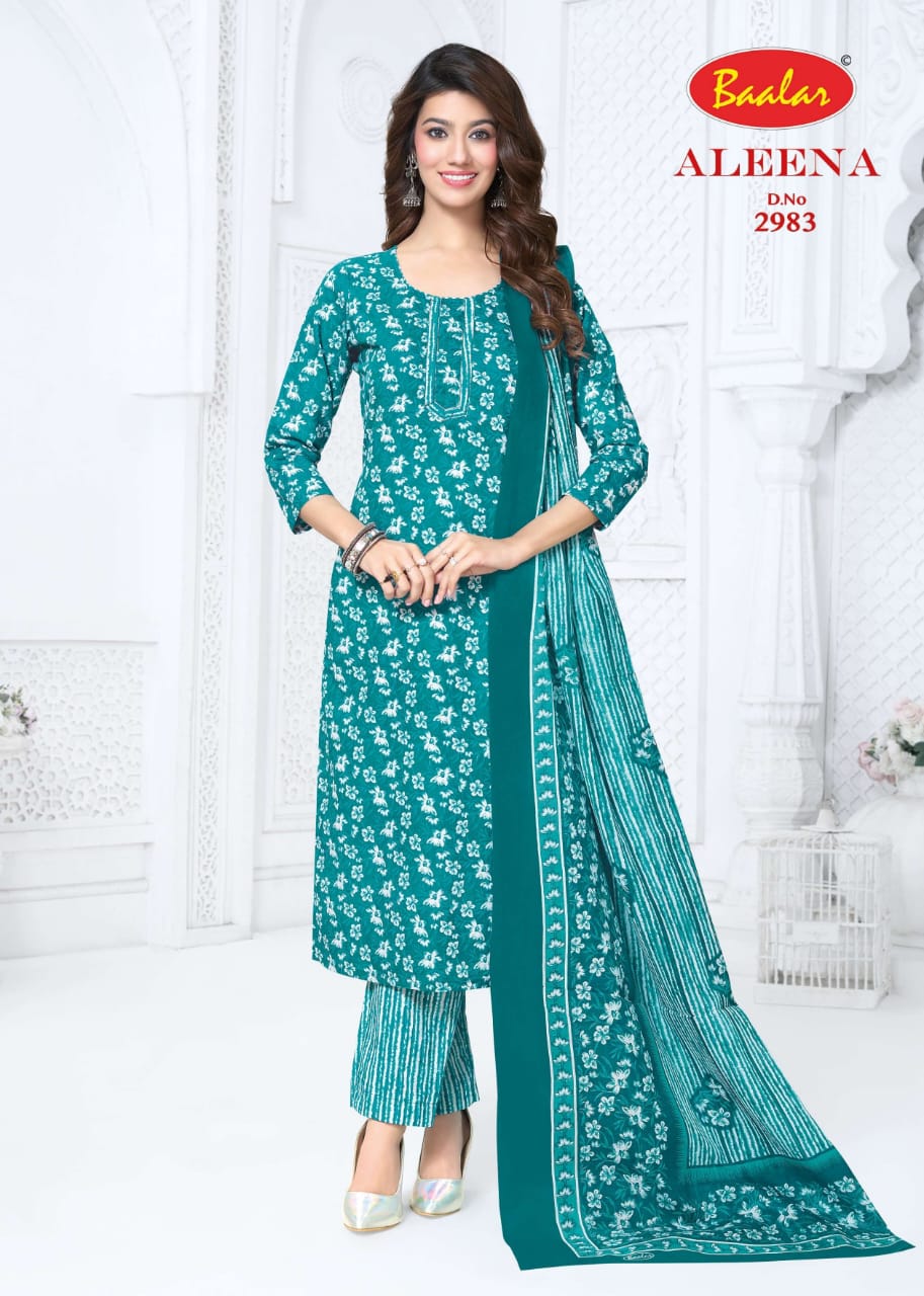 Aleena Vol 29 Baalar Cotton Dress Material Supplier
