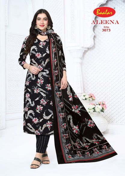 Aleena Vol 30 Baalar Cotton Dress Material Wholesale