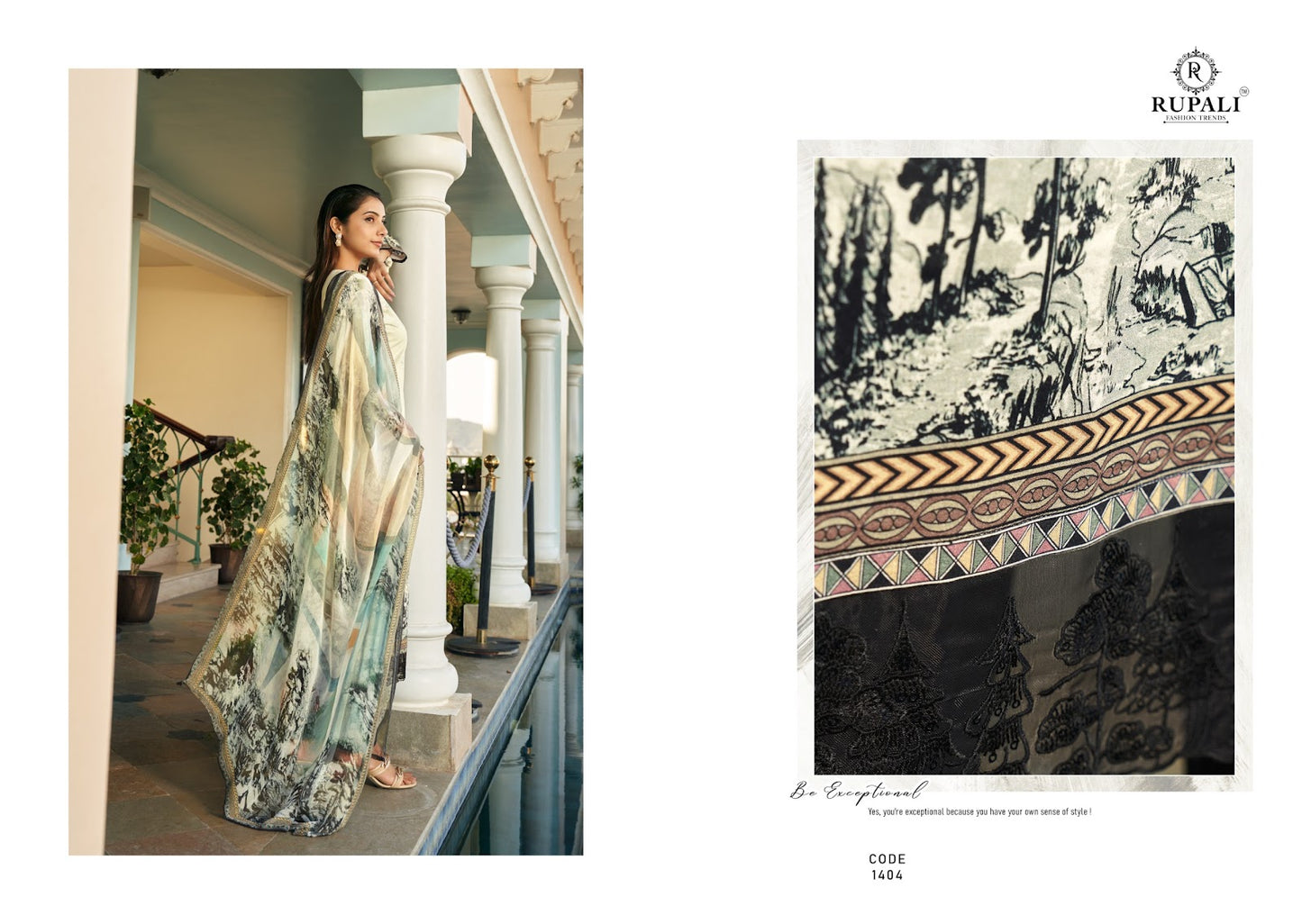 Alesha Rupali Cambric Pant Style Suits Wholesale Price