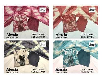 Alessia 031225 Jnx Vatican Readymade Pant Style Suits Supplier