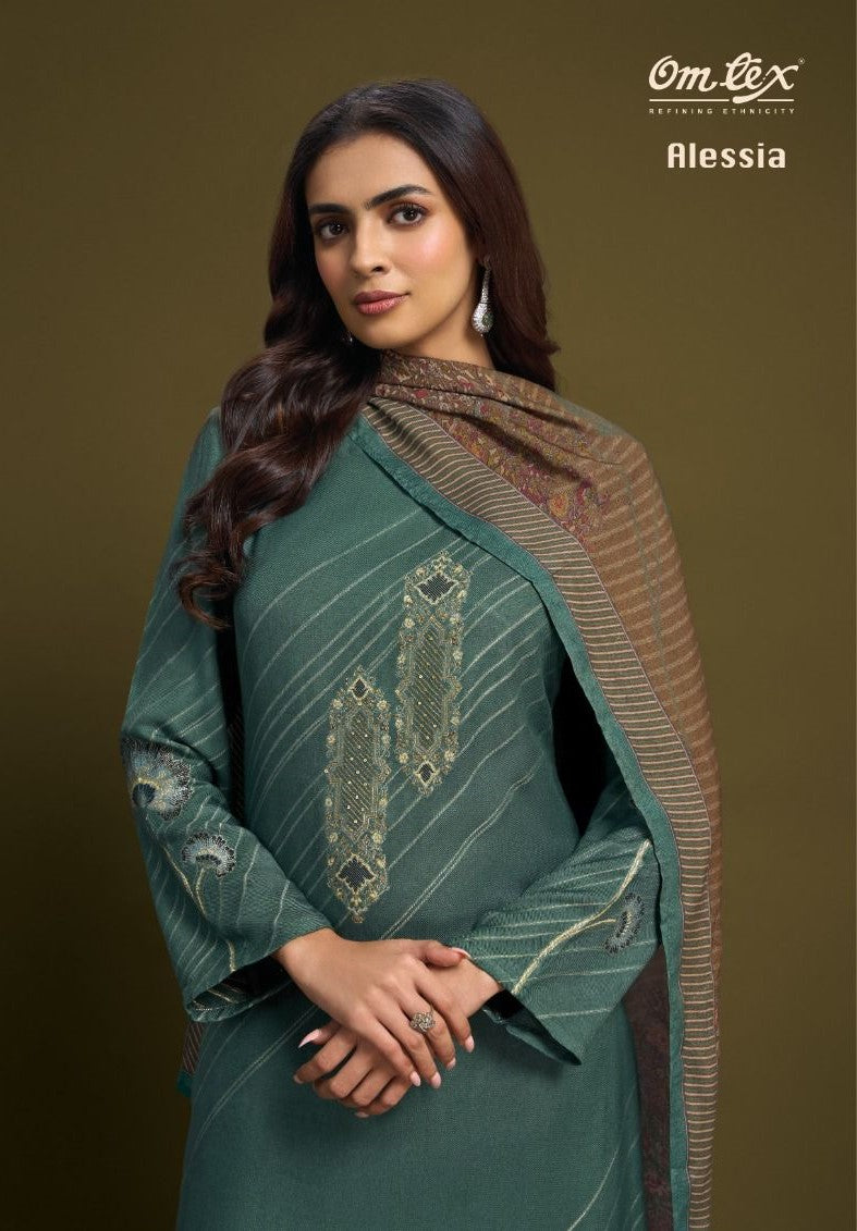 Alessia Omtex Pashmina Suits Supplier