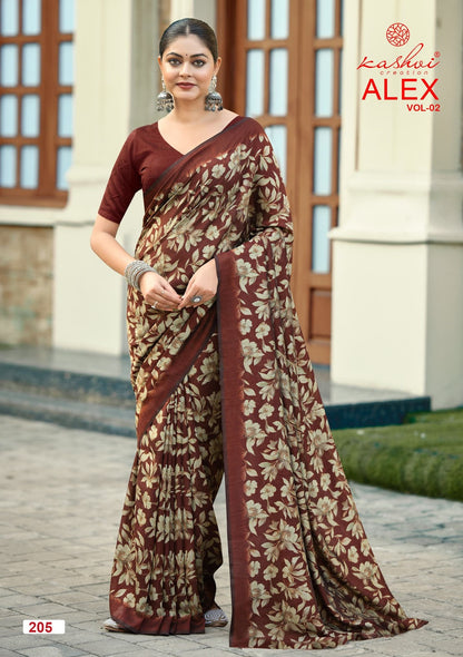 Alex Vol 2 Kashvi Creation Sarees Wholesaler Gujarat