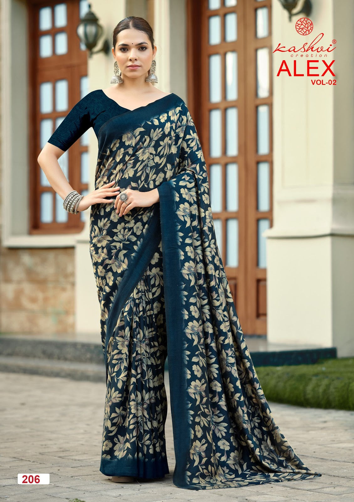 Alex Vol 2 Kashvi Creation Sarees Wholesaler Gujarat