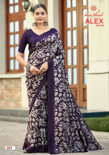 Alex Vol 2 Kashvi Creation Sarees Wholesaler Gujarat